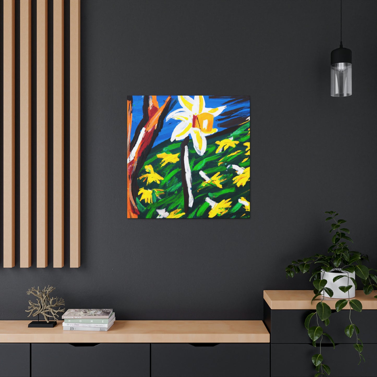 "Daffodils in Sunshine" - Canvas