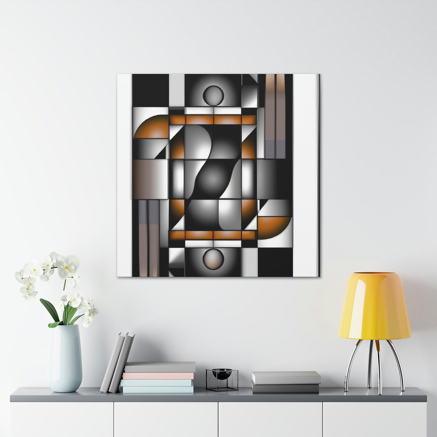 "Dazzling Deco Dreamscape" - Canvas