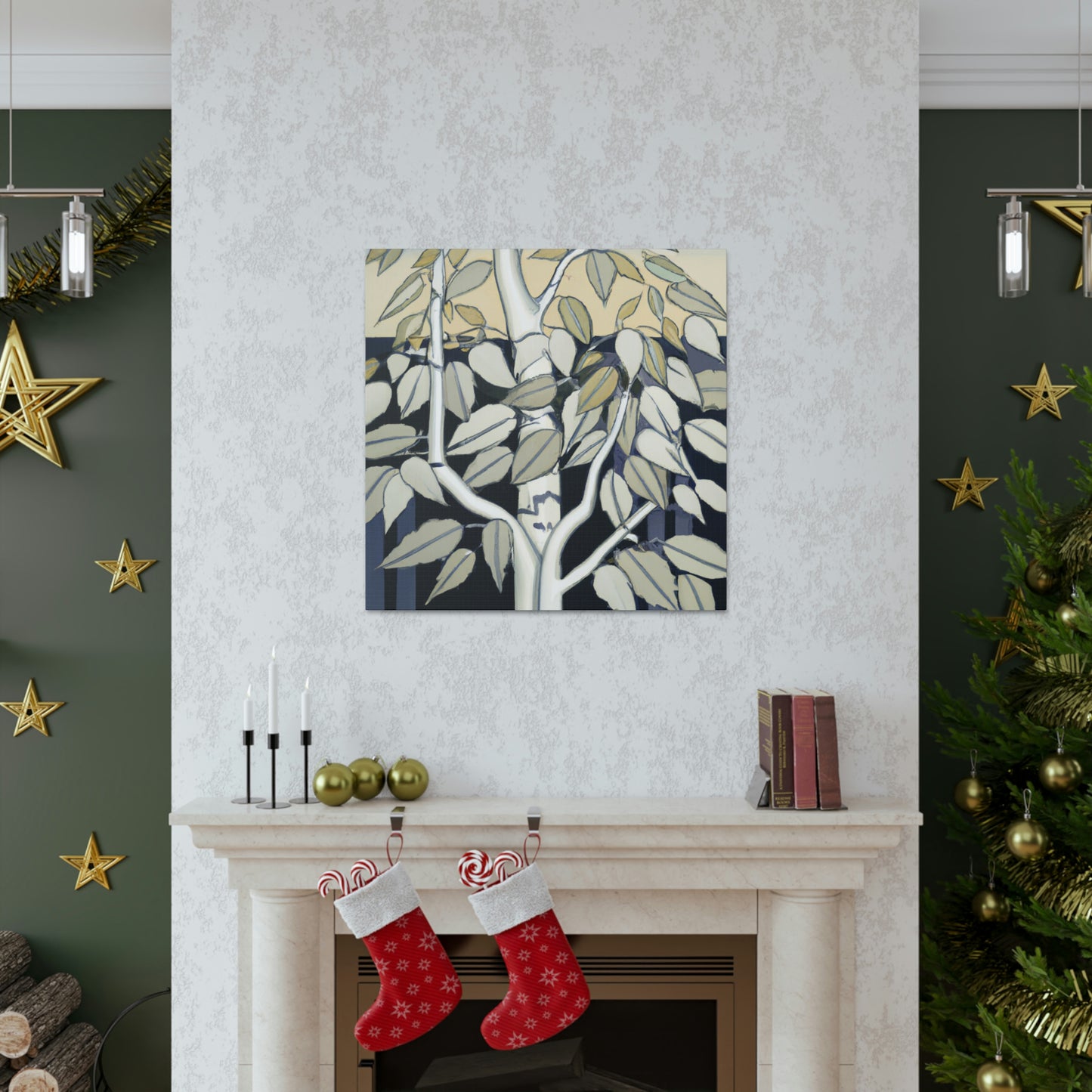 "Beech Tree Deco Dream" - Canvas