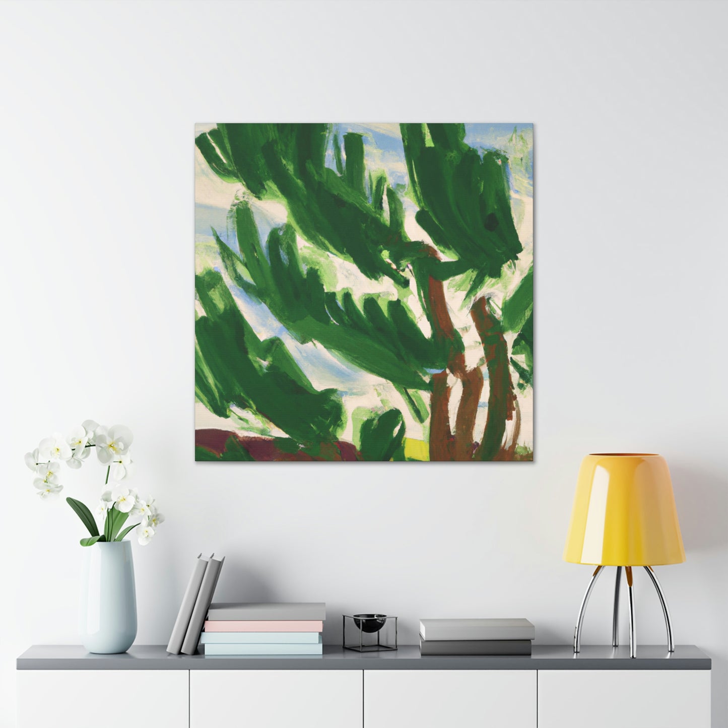 Pines in Expressionism - Canvas