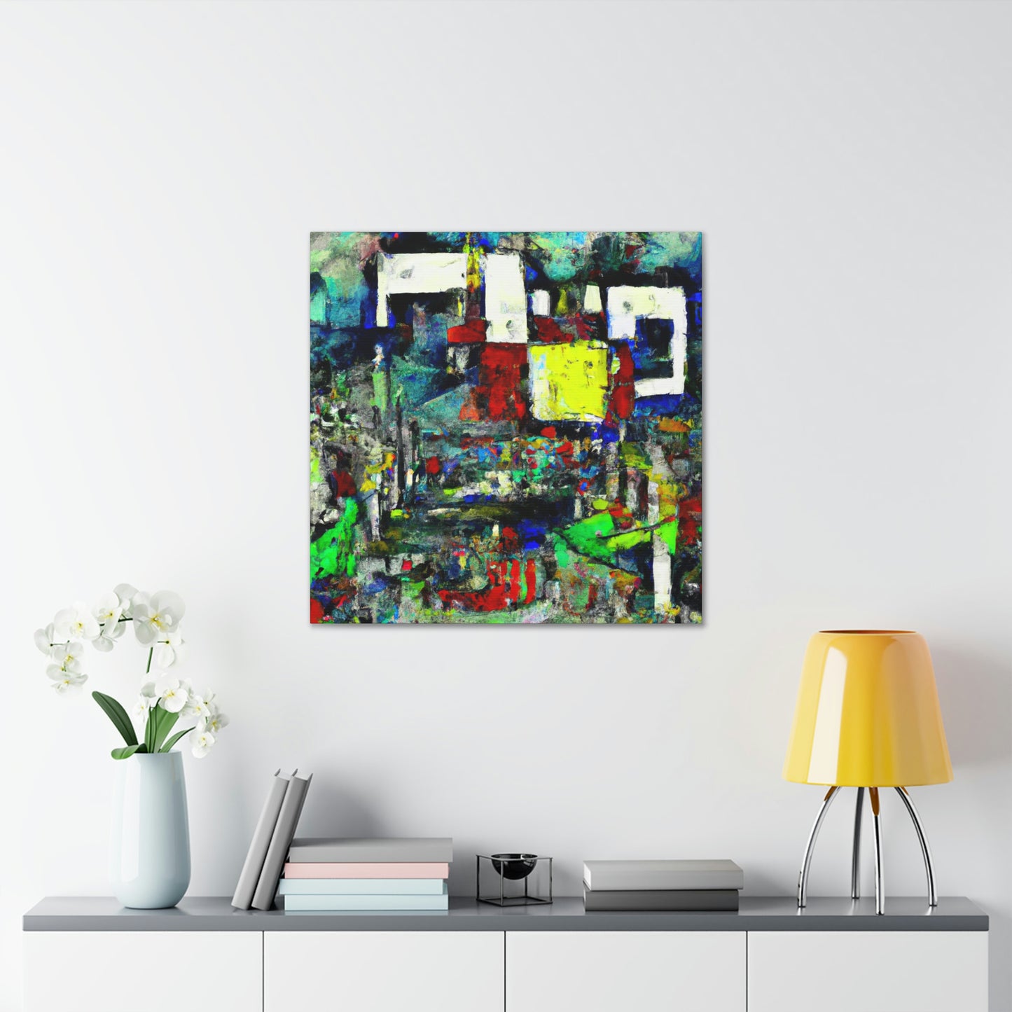 Harbor of Abstract Dream - Canvas