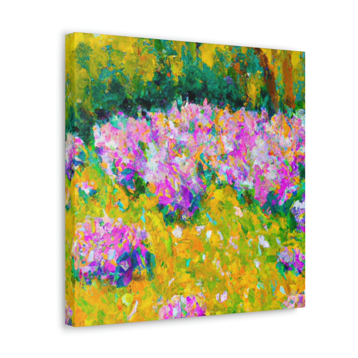 "Dancing Light Irises" - Canvas