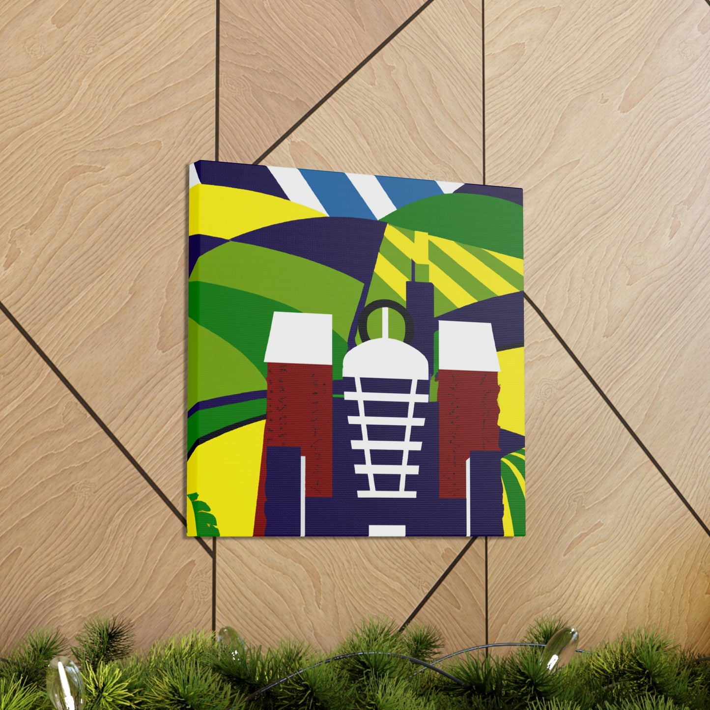 "Tractor of the Jazz Age" - Canvas