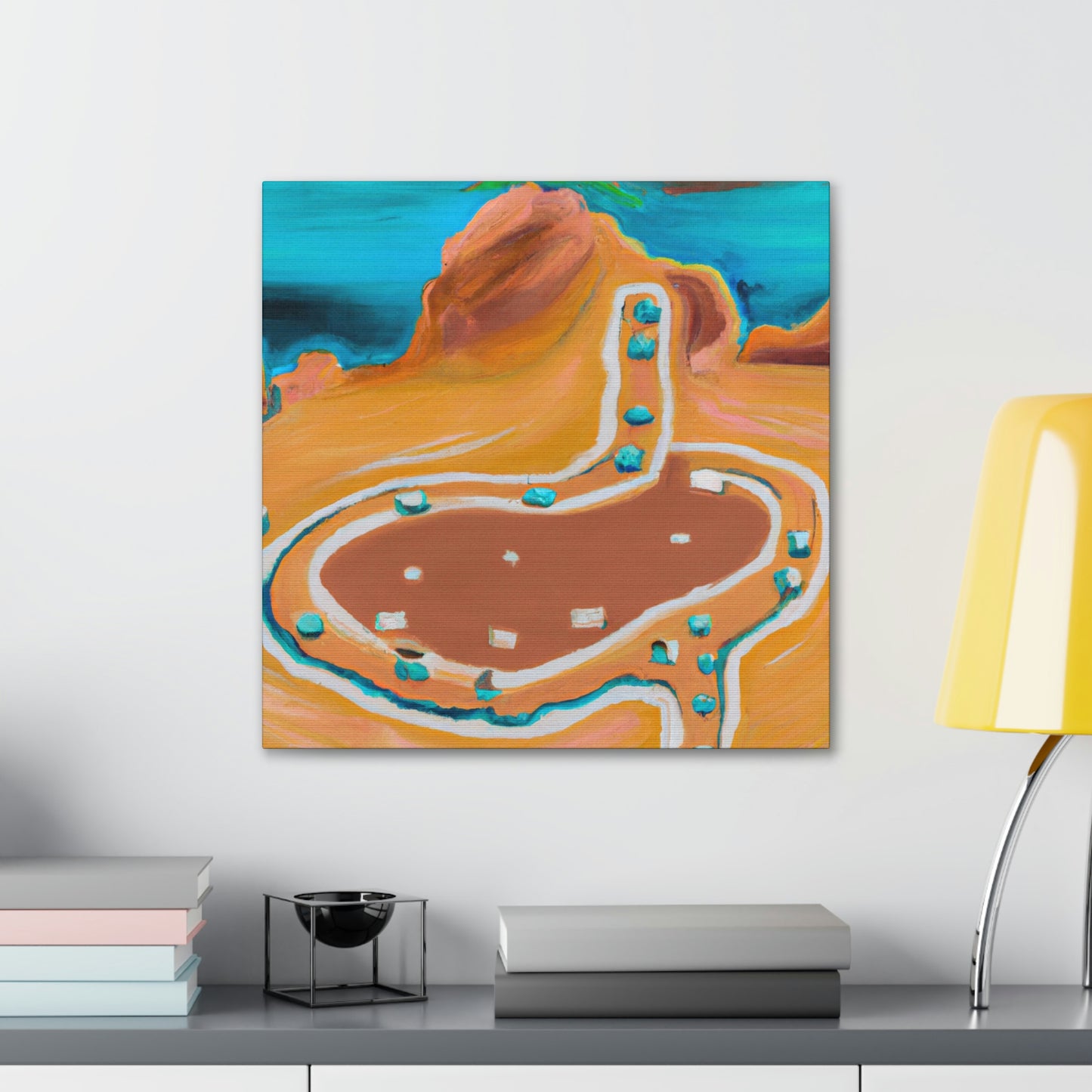 Island Sunrise Splendor - Canvas