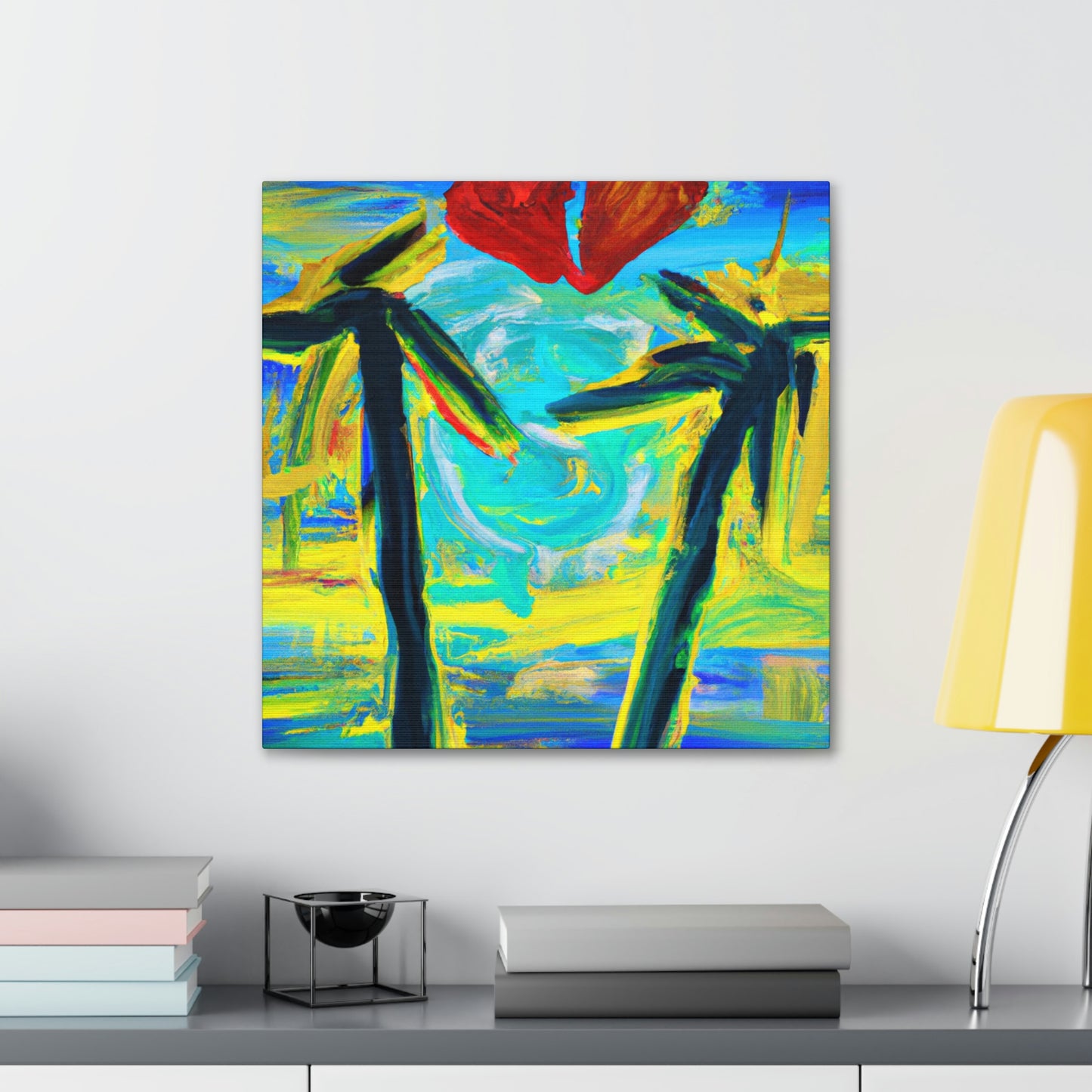 Lovely Palm Treescape - Canvas