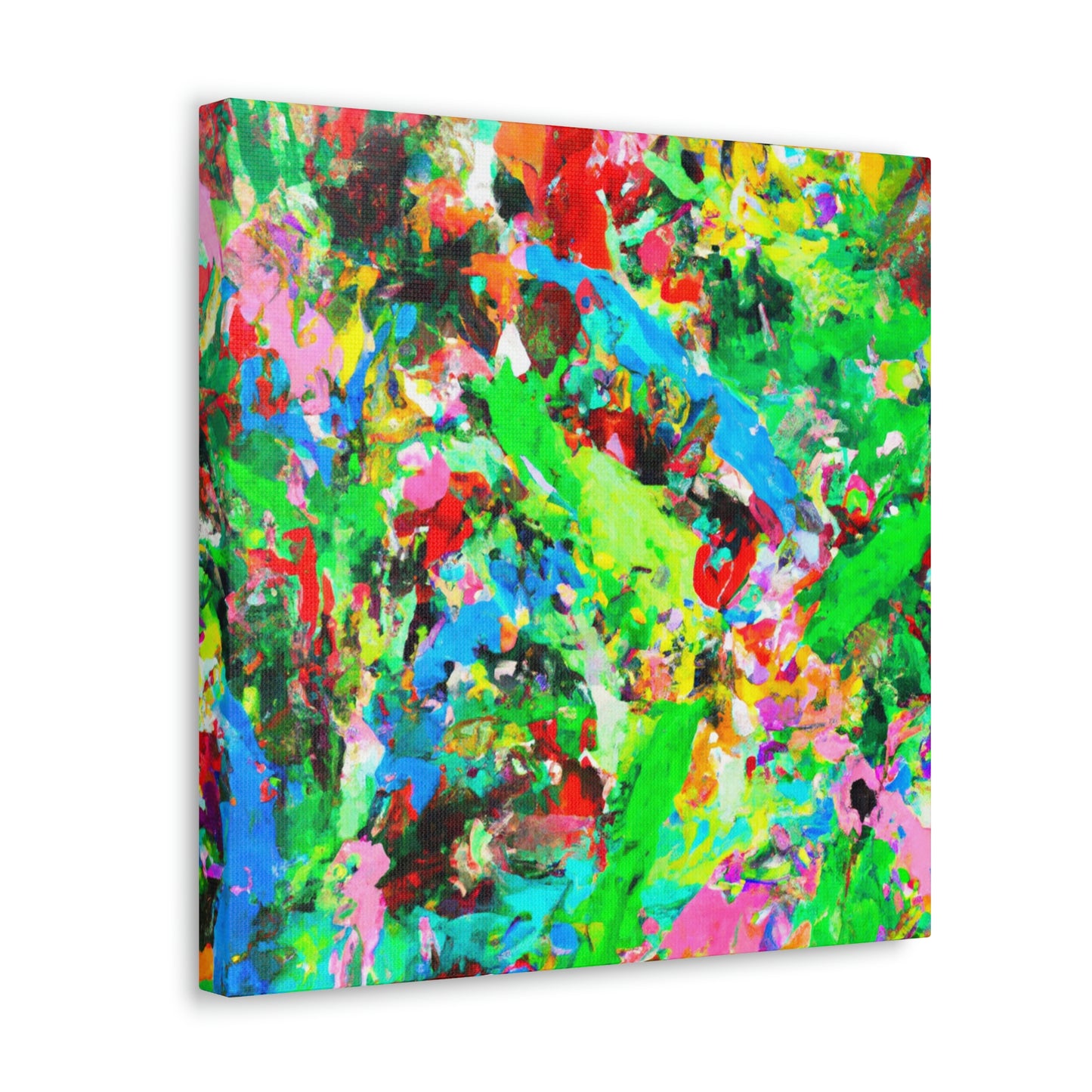 "Colorful Flowing Emotion" - Canvas