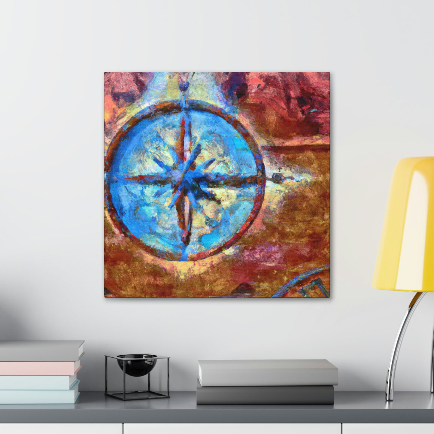 "Compass of Direction" - Canvas