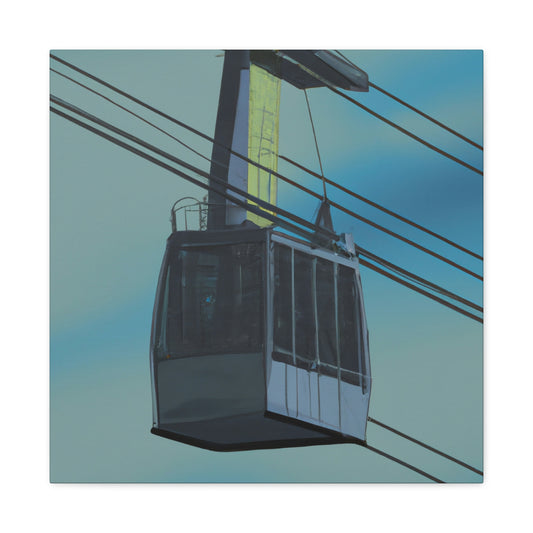 Cable Car Hyperrealism - Canvas