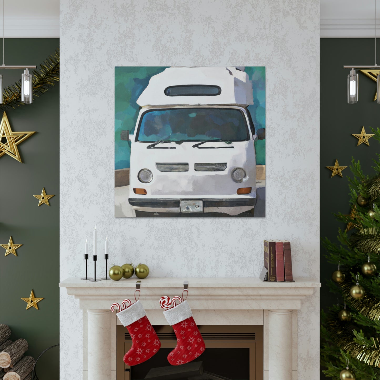 Camper Van Simplicity - Canvas