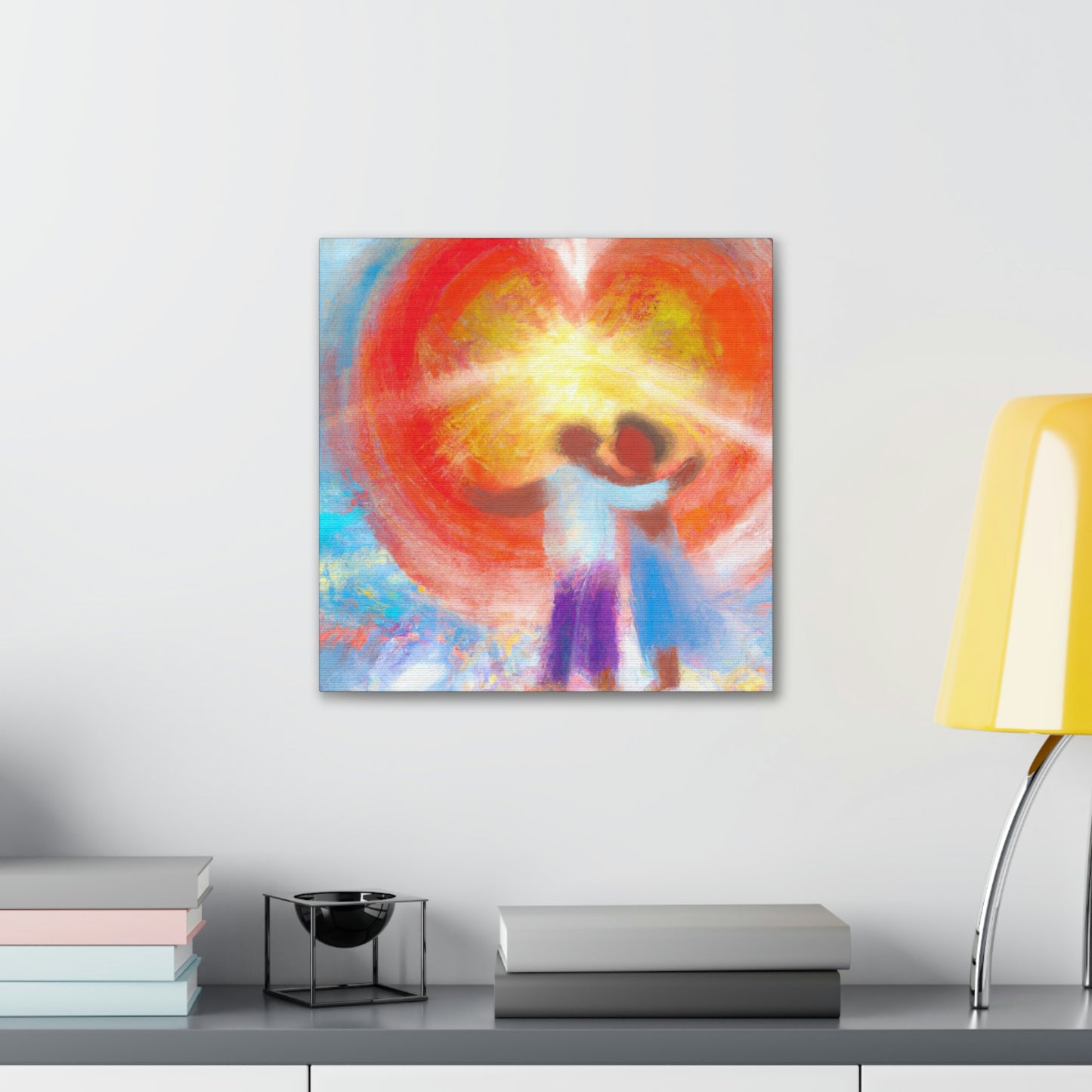 "Love Halo Illuminated" - Canvas