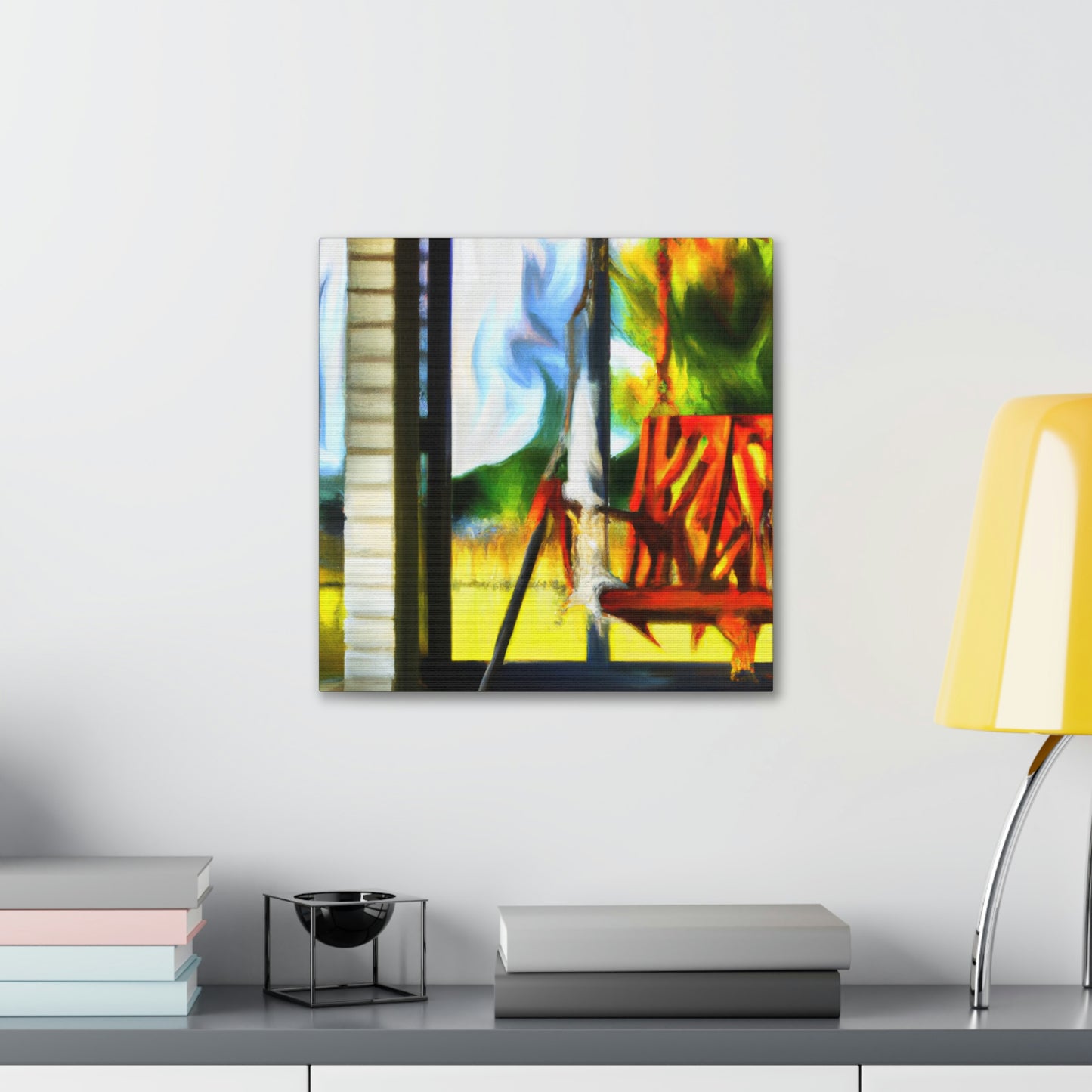 "Swinging Into Deco" - Canvas