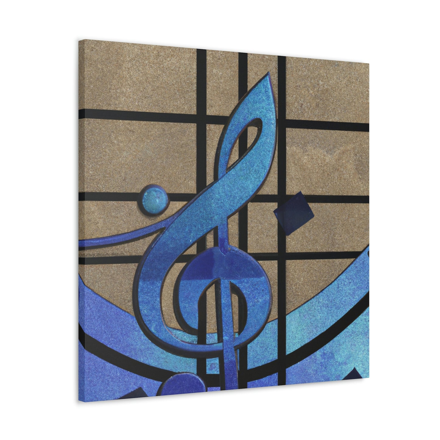 "Symphony of Melody Notes" - Canvas