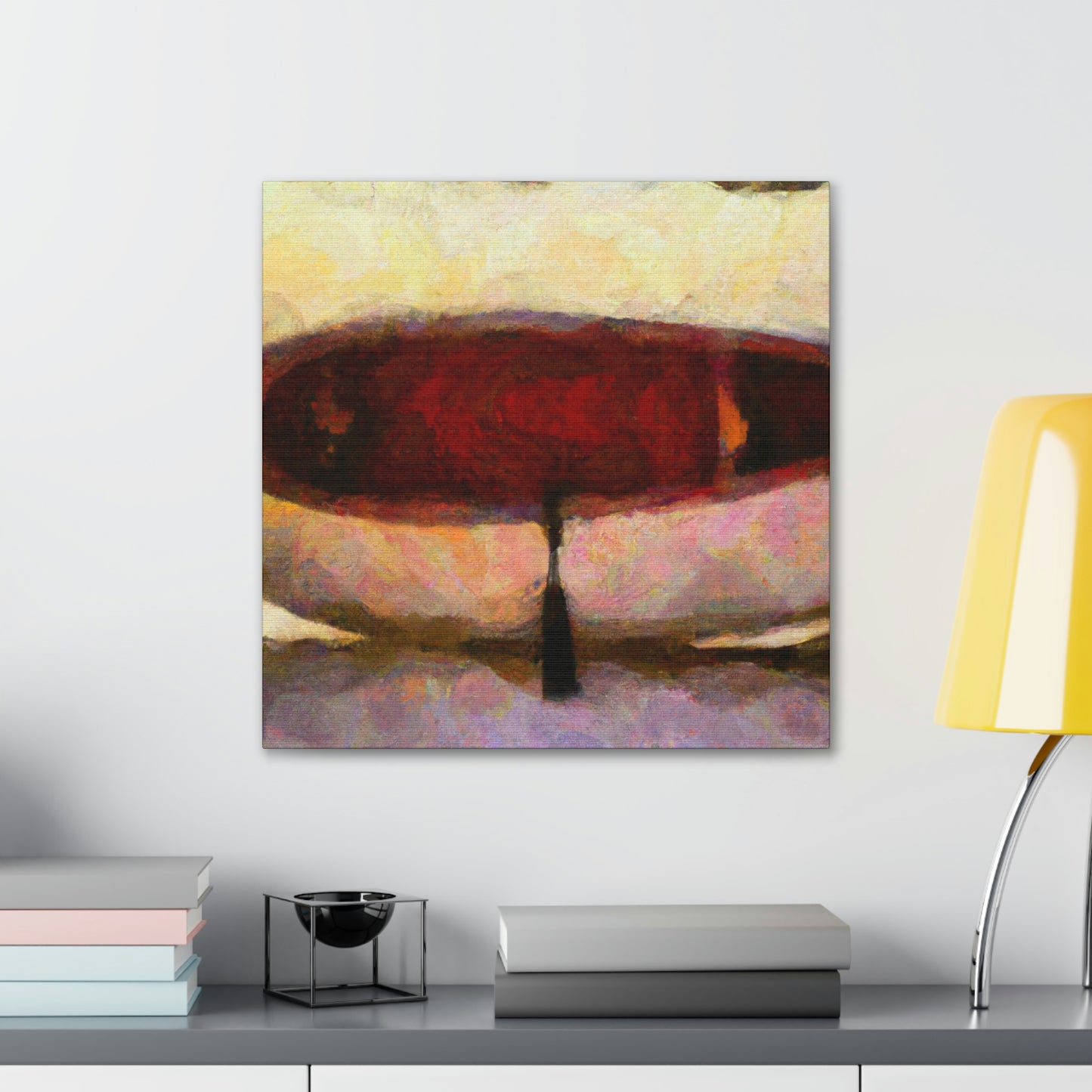 "Canoe on The River" - Canvas