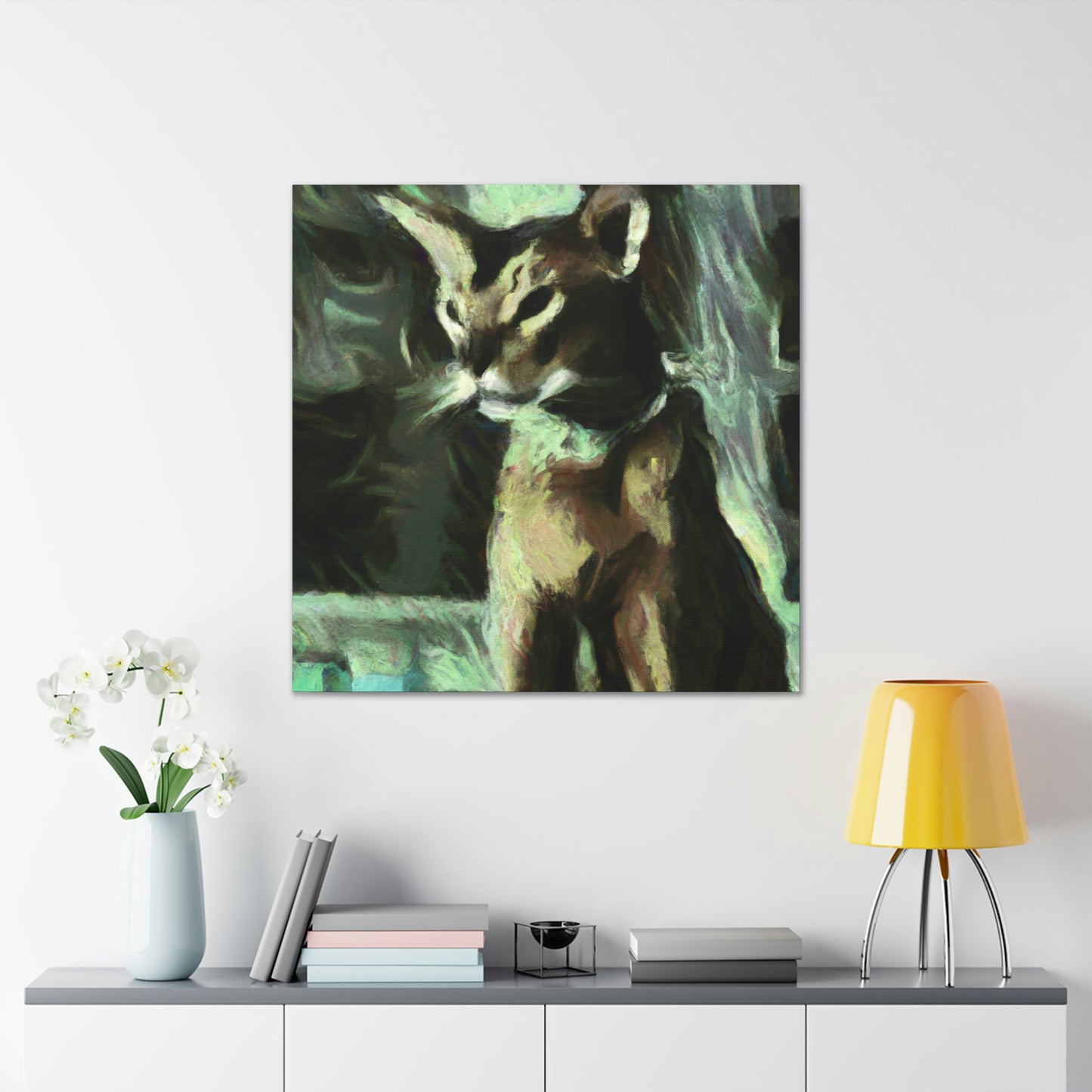 "Abyssinian in Expressionism" - Canvas