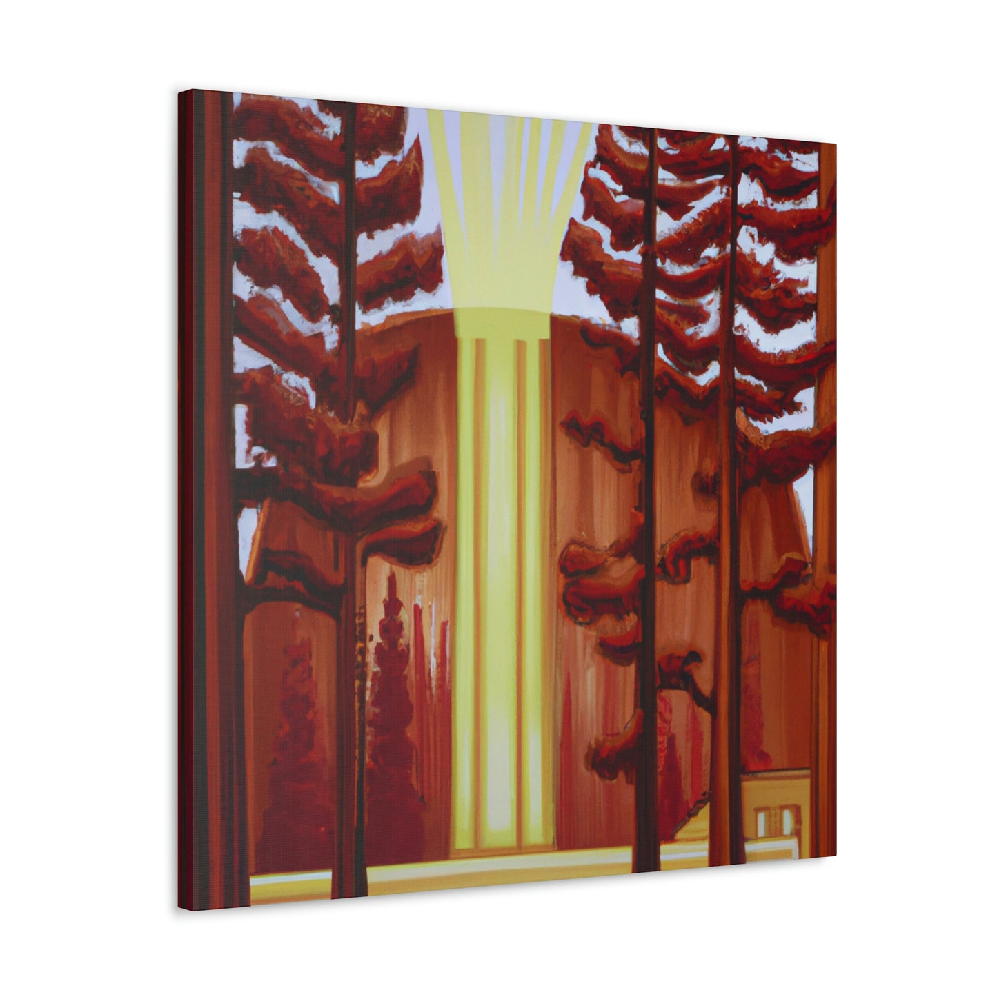 "Redwood Reverie 1920s" - Canvas