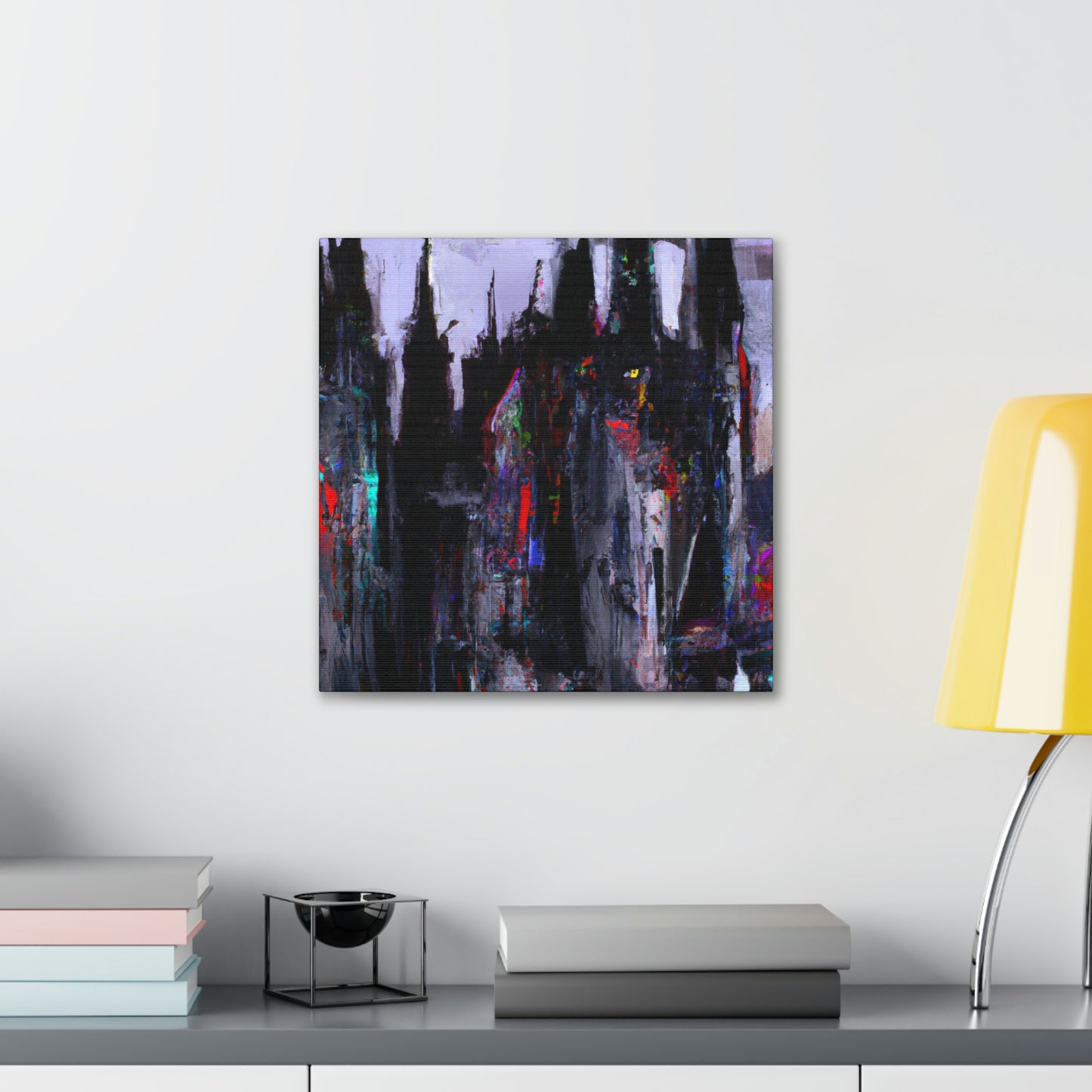 "Gothic Abstract Expressionism" - Canvas