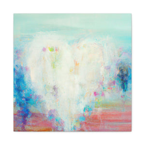 Love Beats Intensely - Canvas