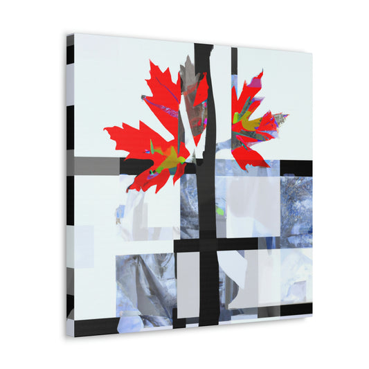 Maple Tree Expressionism - Canvas