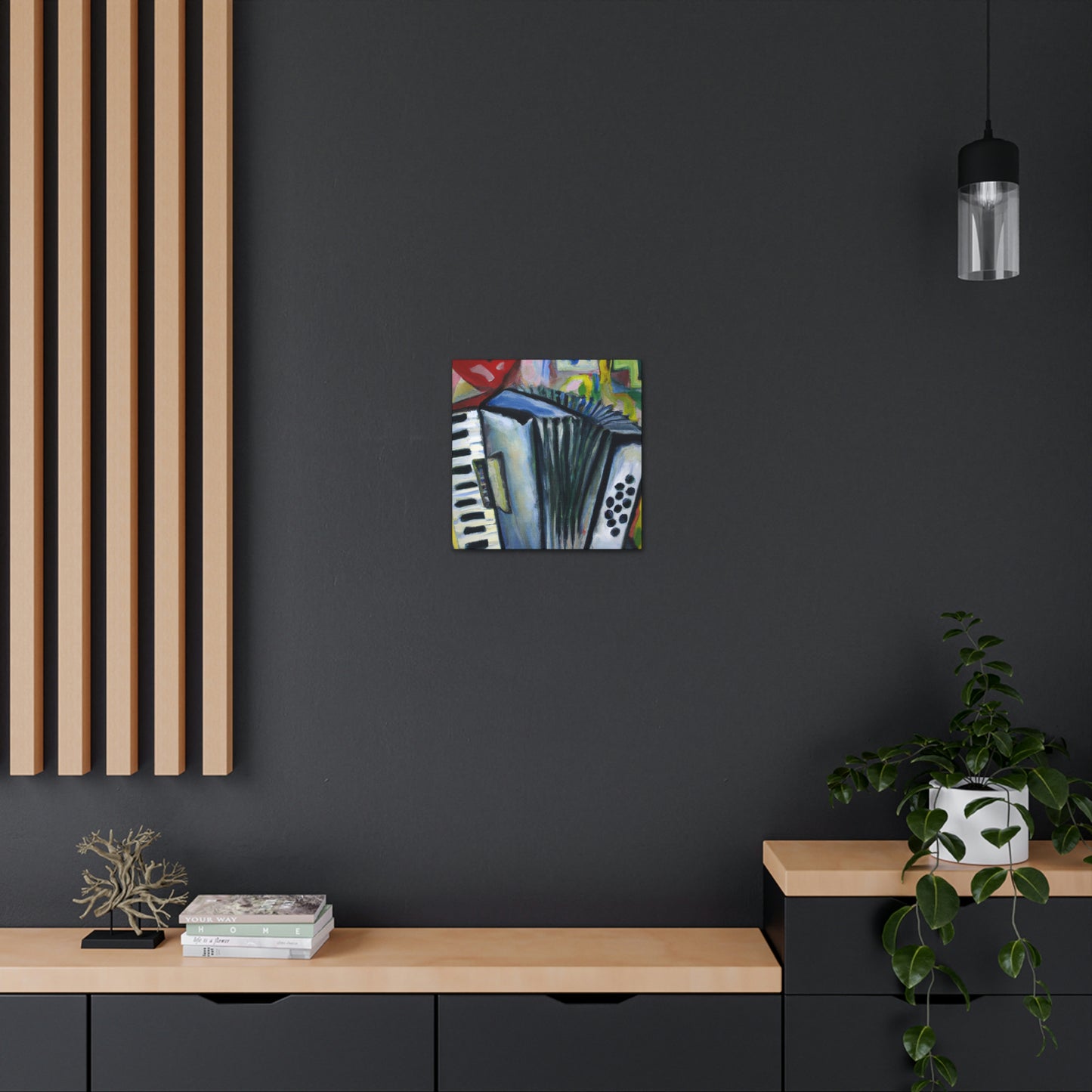 Accordion Fantasia Art - Canvas