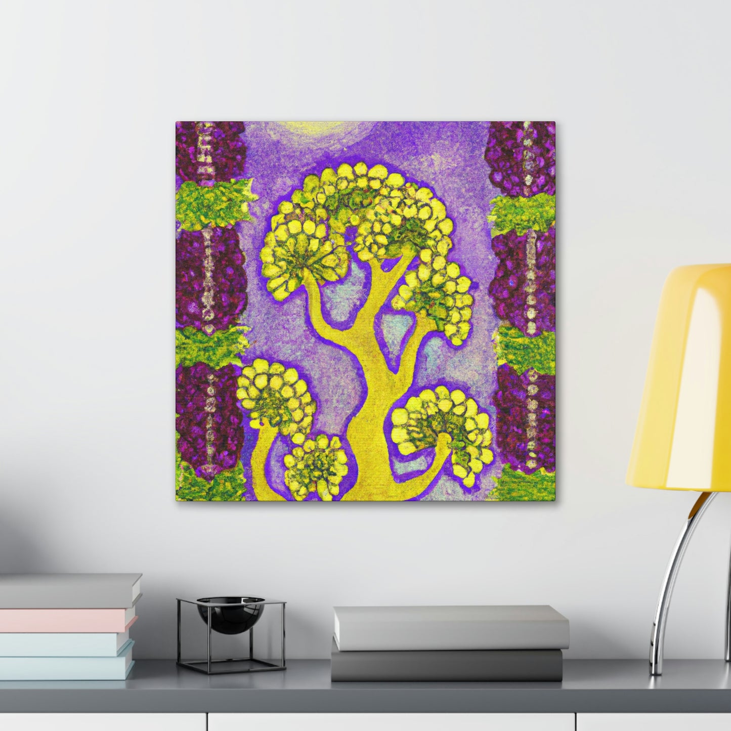 "Wisteria at Dusk" - Canvas