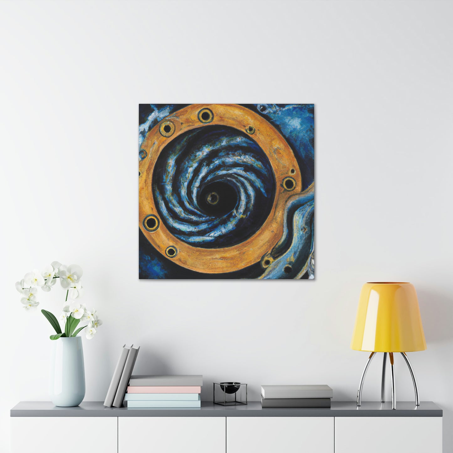 "Black Hole Splendor Awaits" - Canvas