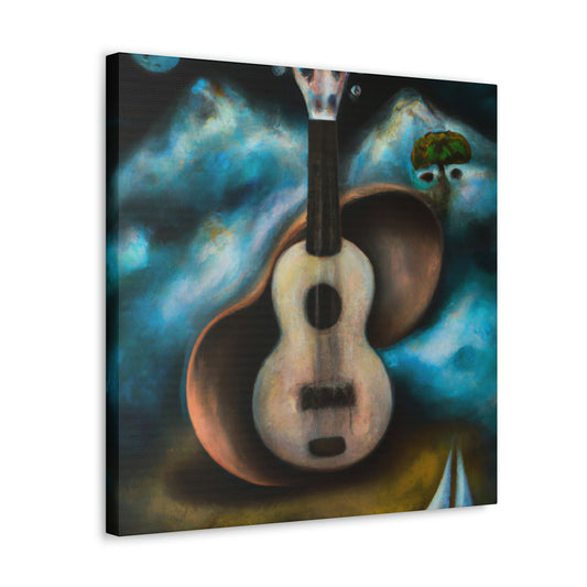 "Ukelele and Dreamscapes" - Canvas