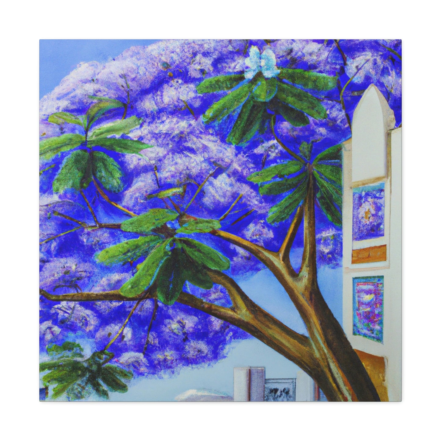 Jacaranda's Bell Jar - Canvas