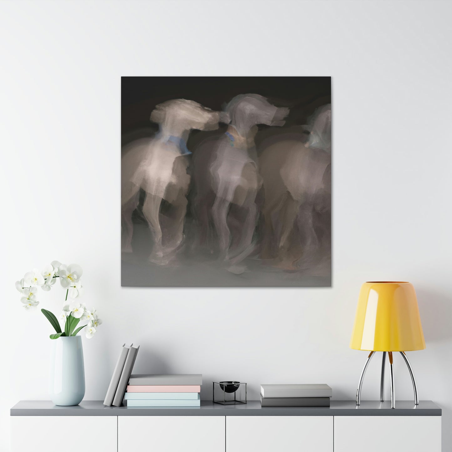 "The Weimaraner Majesty" - Canvas