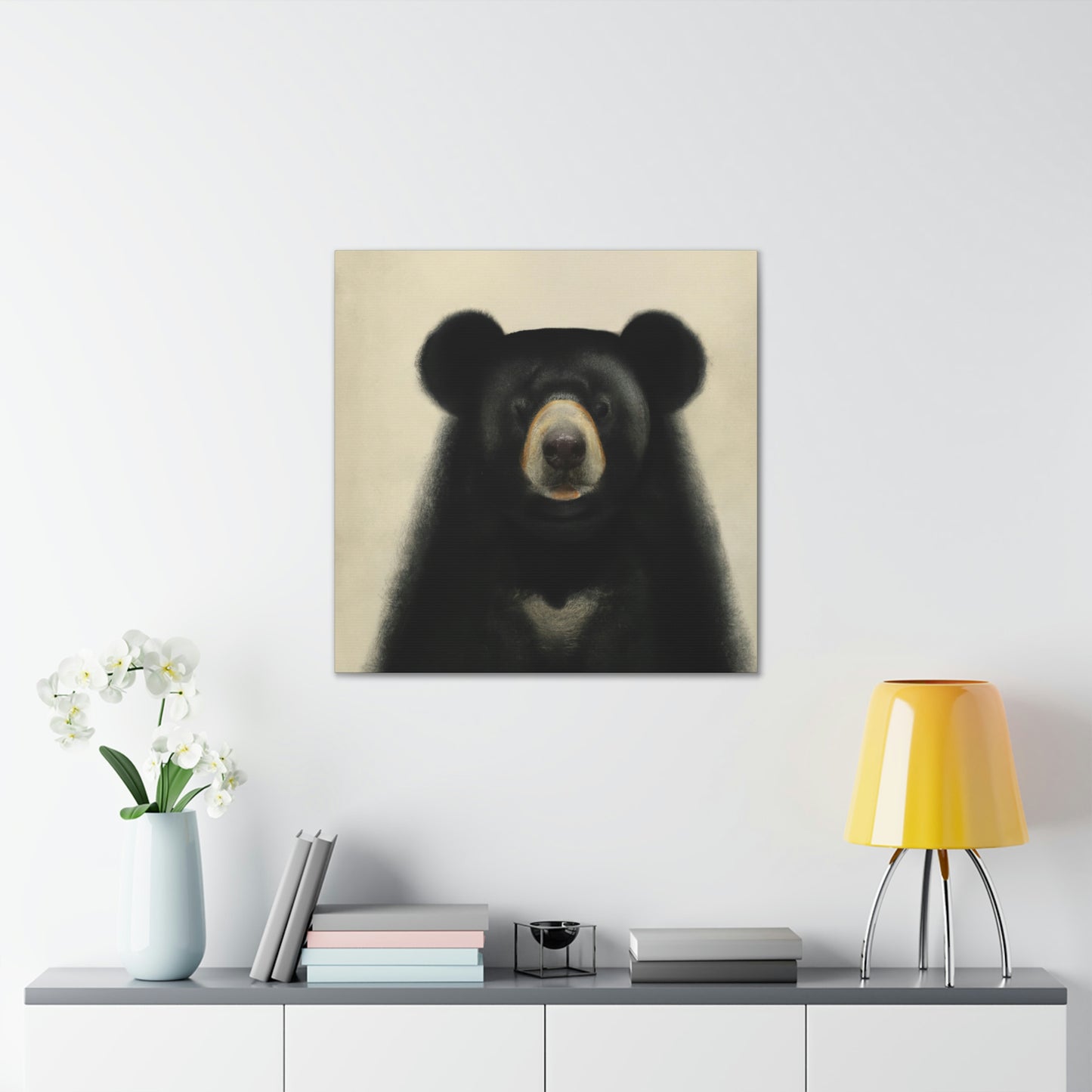 "Asiatic Black Bear Soul" - Canvas