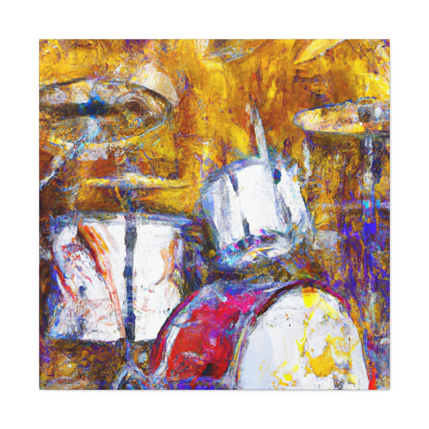 "Drumming to the Soul" - Canvas