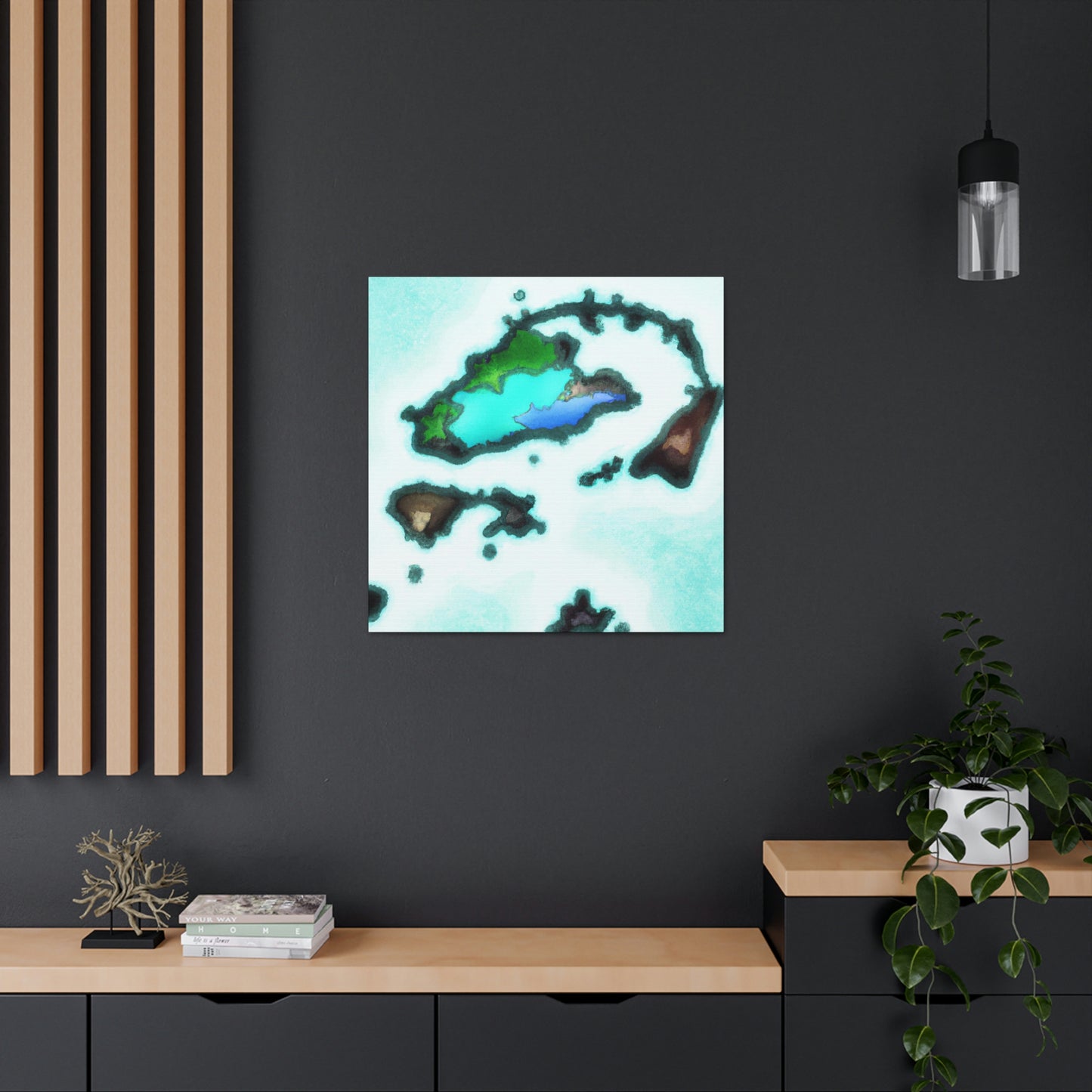 Island of Utopia - Canvas