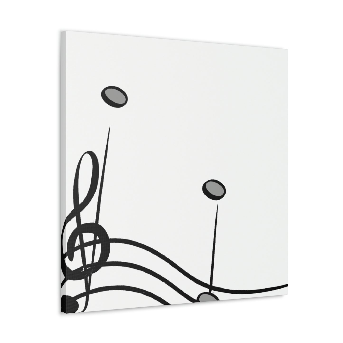 "Music of Minimalism" - Canvas