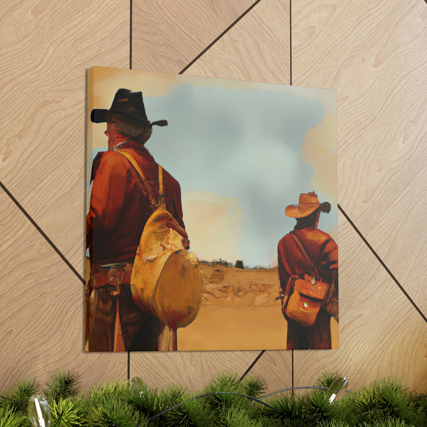 Saddle Bags Reflection - Canvas