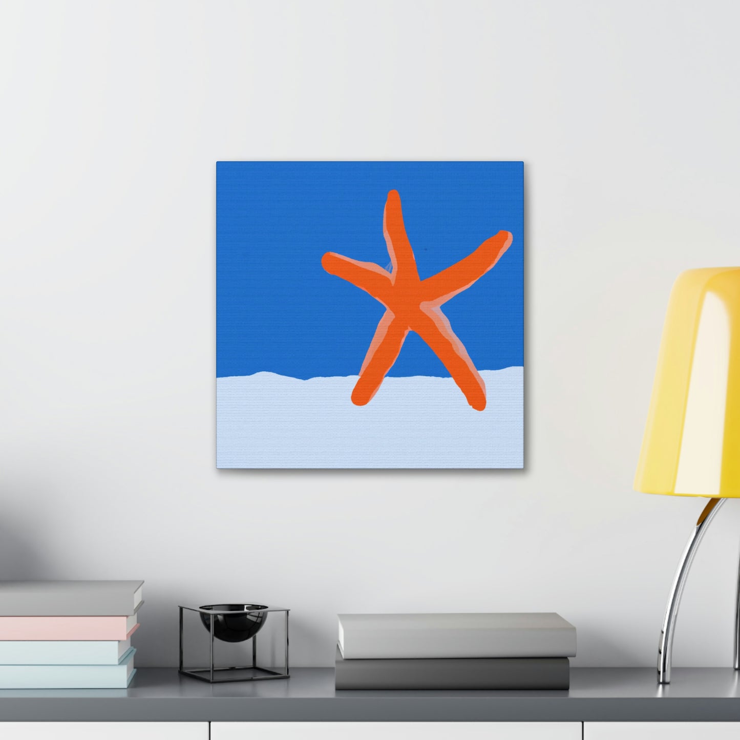 "Starfish in Minimalism" - Canvas