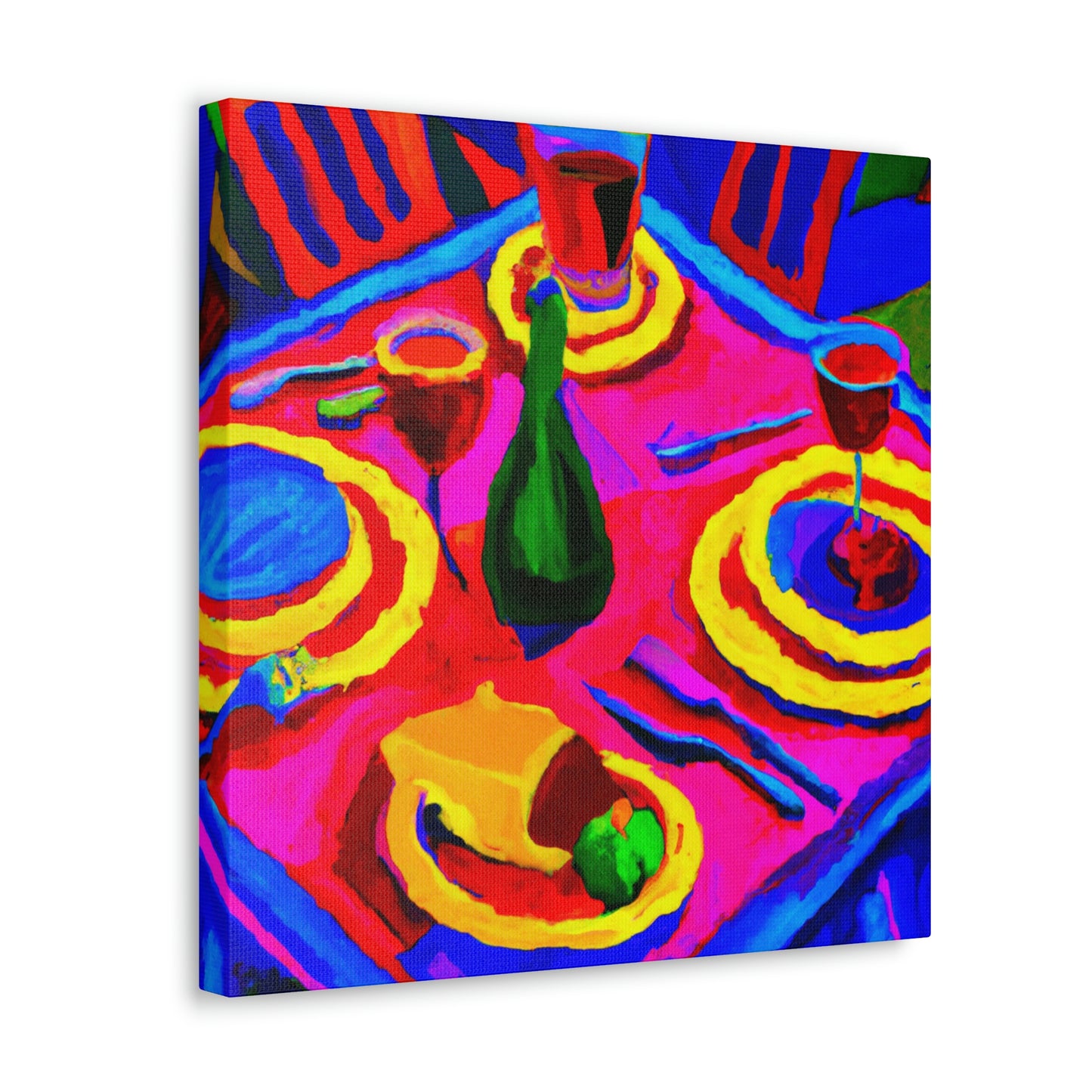 Fauvist Dinner Feast - Canvas