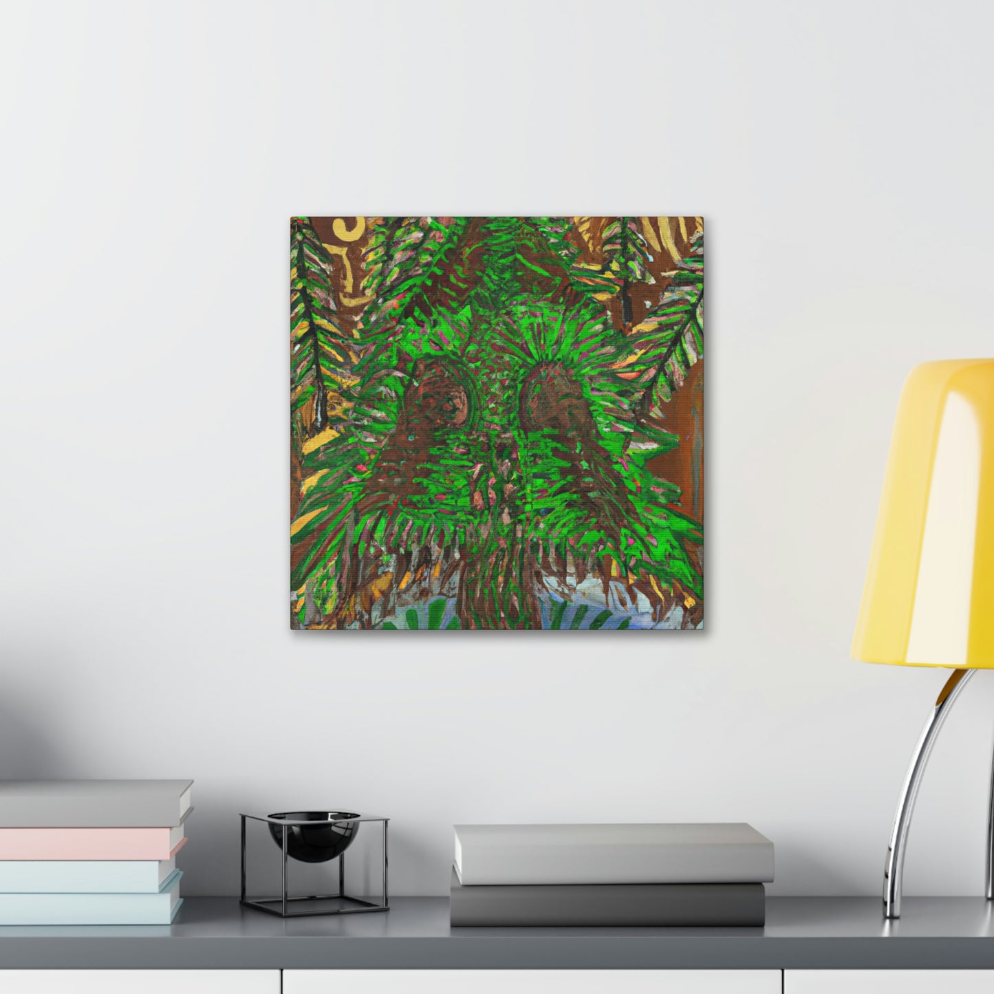 "Spruce Tree Reflection" - Canvas