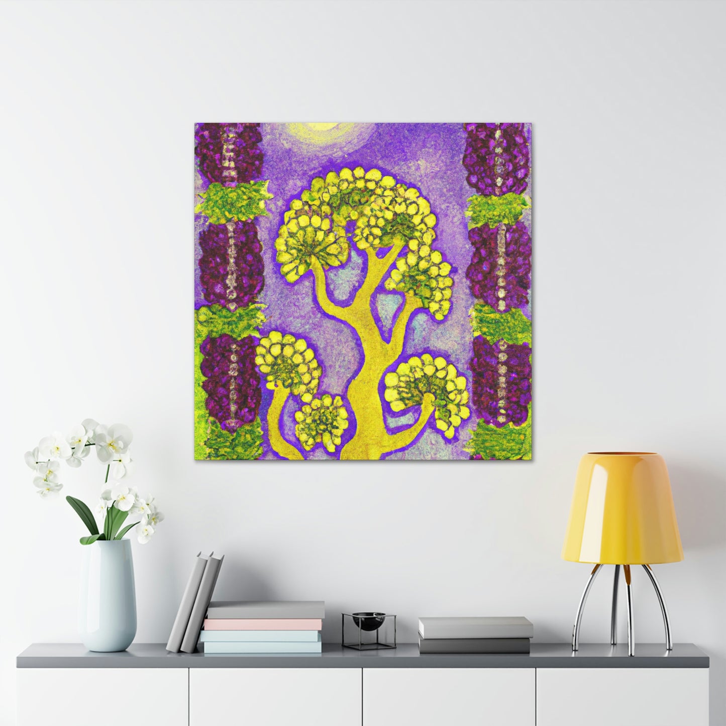 "Wisteria at Dusk" - Canvas