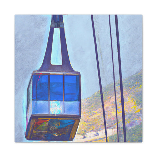 Cable Car Ride Pool - Canvas