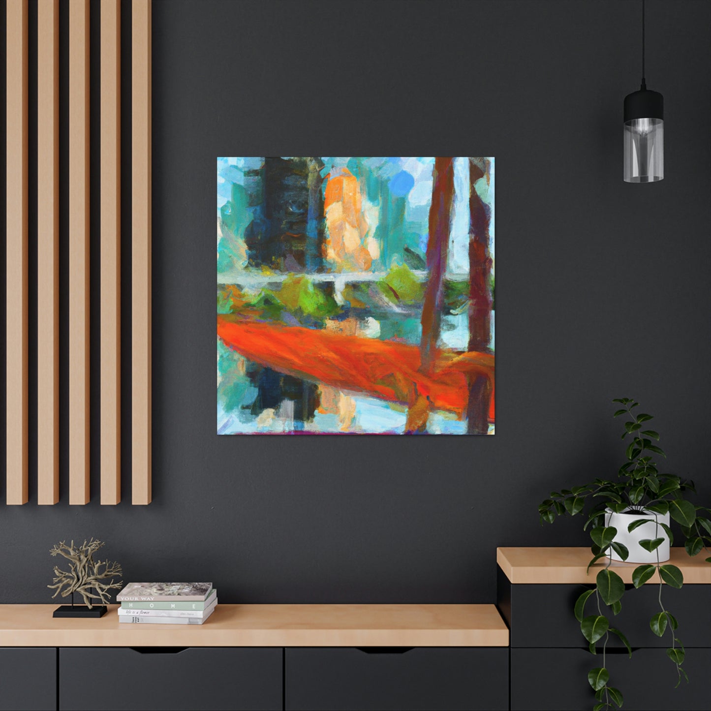 "Kayak on Canvas" - Canvas