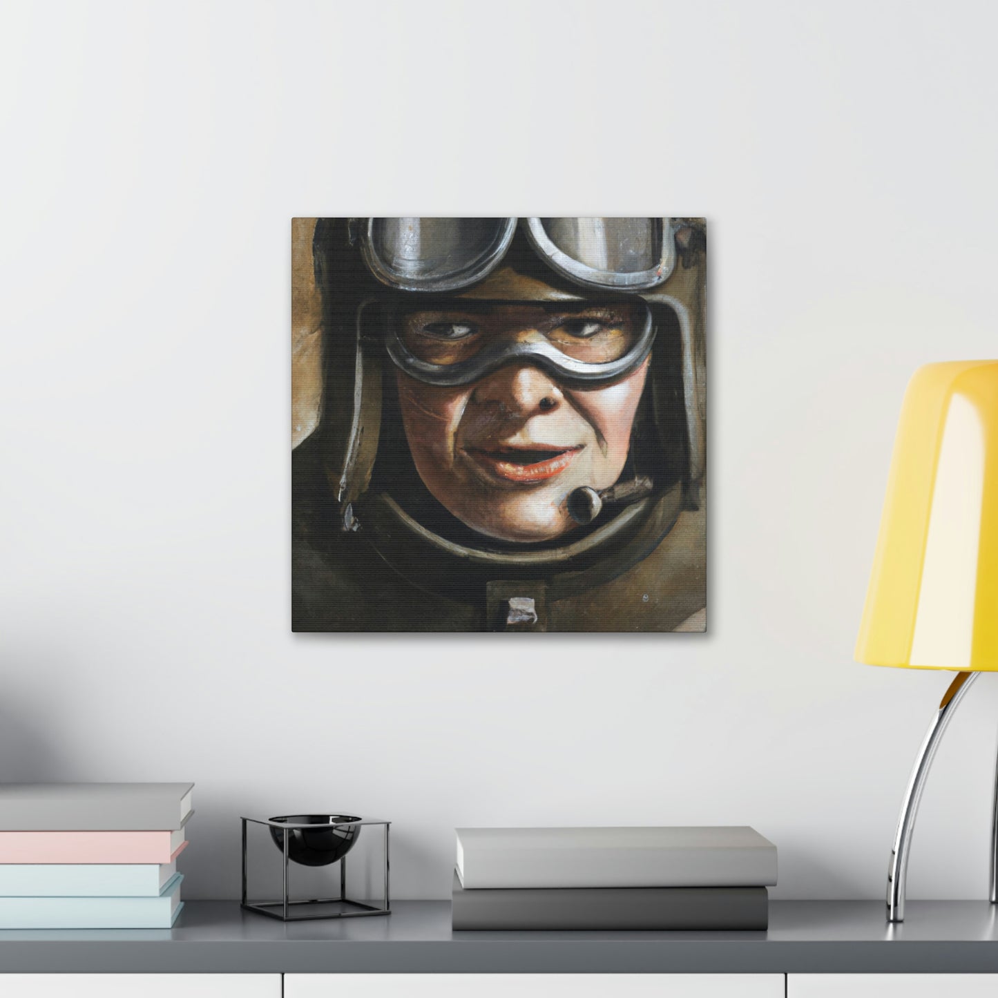 Aviator's Flight Triumph - Canvas