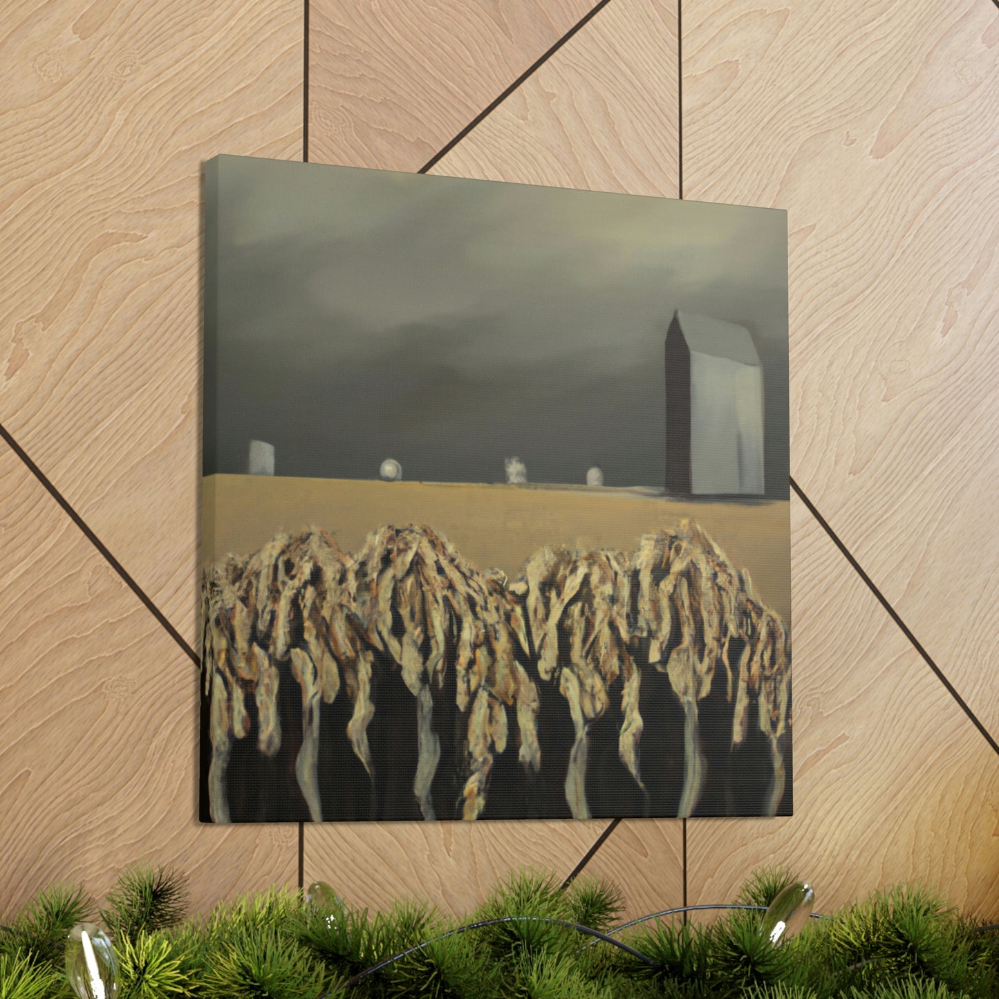 Wheat Field Dreamscape - Canvas