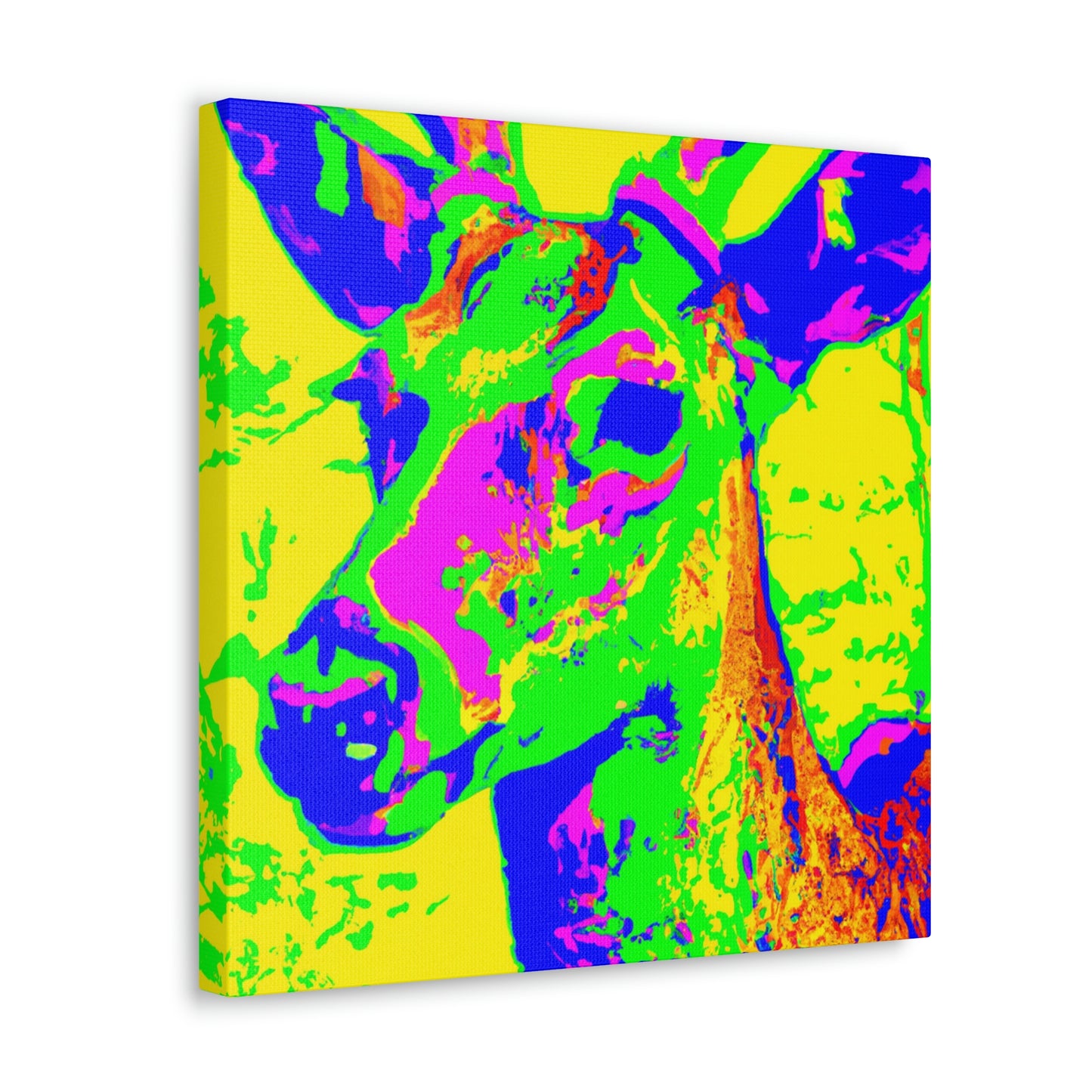 Whitetail Deer Pop Art - Canvas