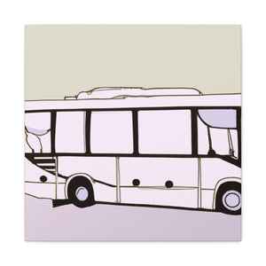 "Bus of Minimalism" - Canvas