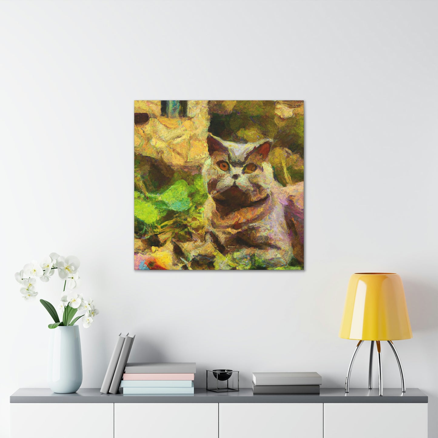 "Felines and Fauvism" - Canvas