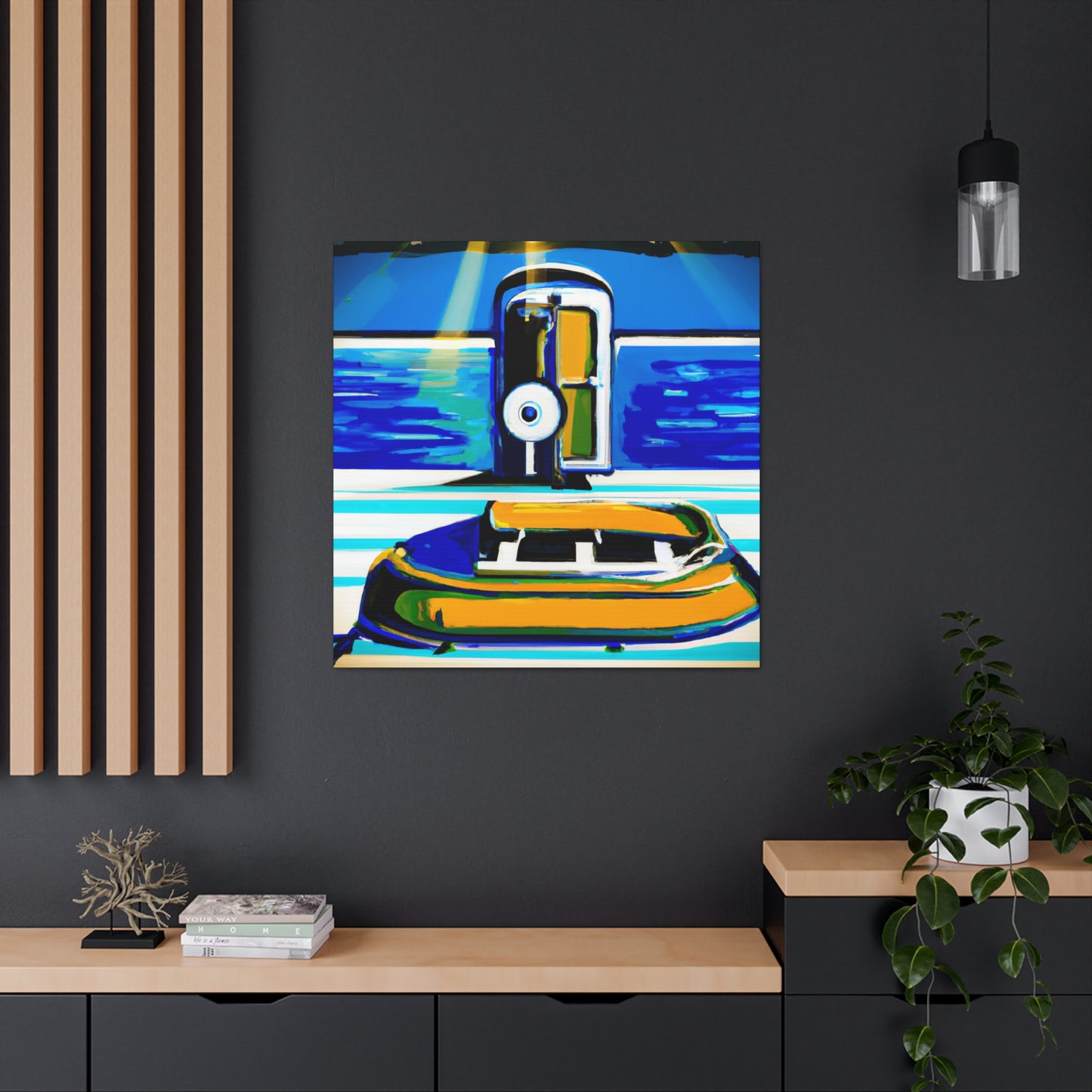 "Sailing Through Time" - Canvas