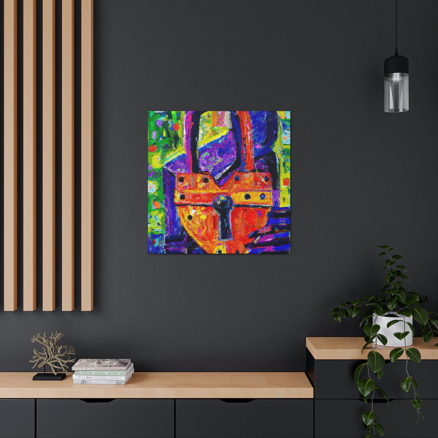 Love's Eternal Lock - Canvas