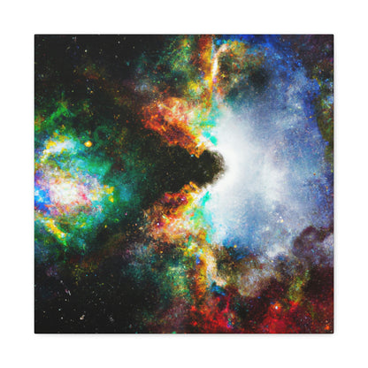 "Distant Nebula Splendor" - Canvas