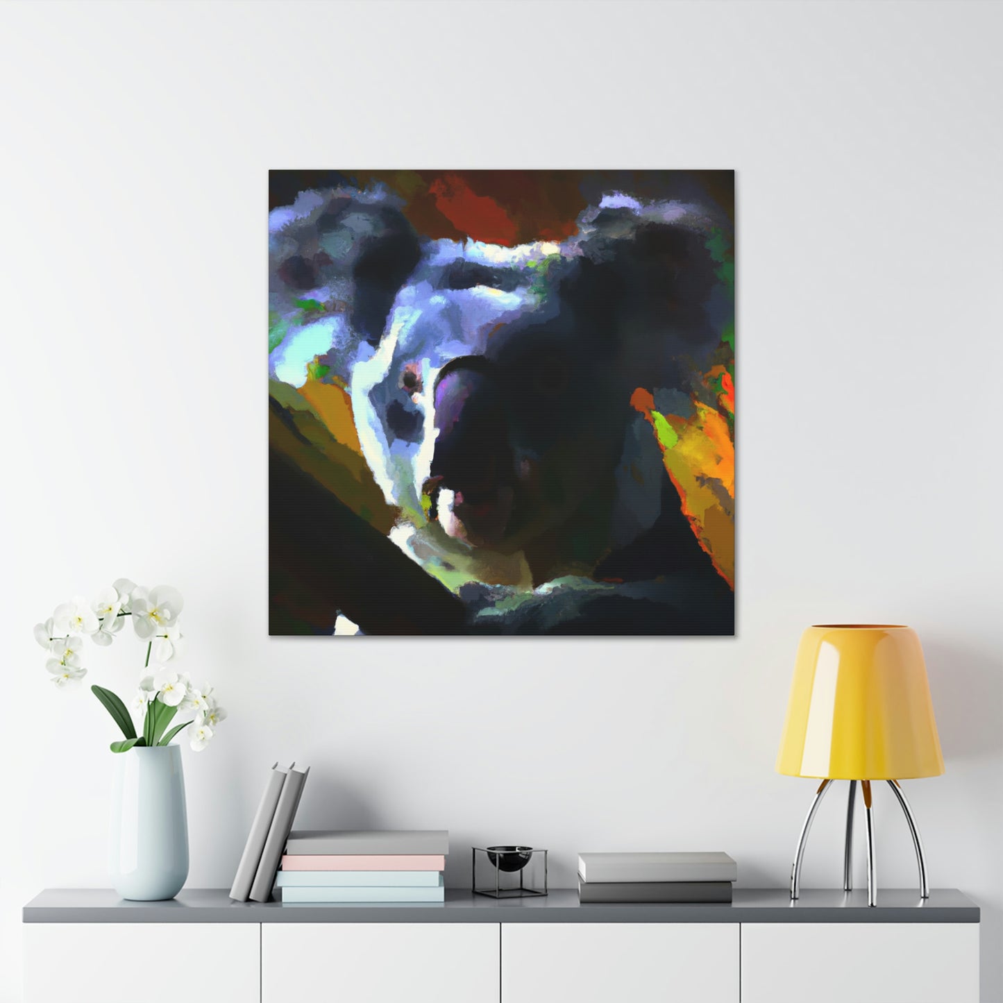 "Koala's Dreamscape Vision" - Canvas