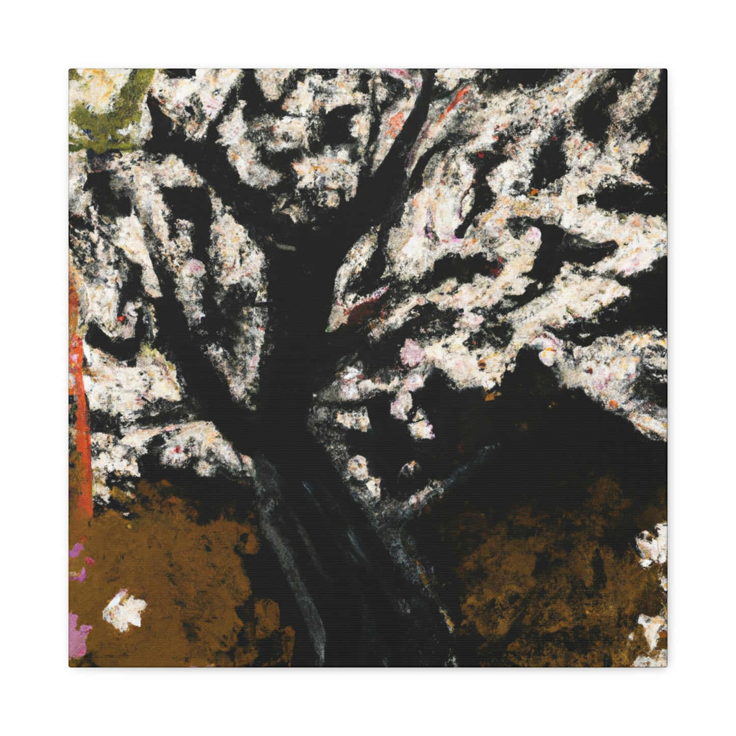 "Cherry Blossom Journey" - Canvas