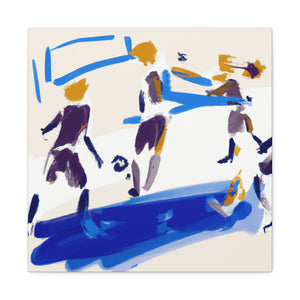 Soccer in Simplicity - Canvas